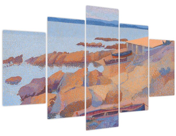 Kép - Henri Edmond Cross, Calanque des Antibois, reprodukciók (150x105 cm)
