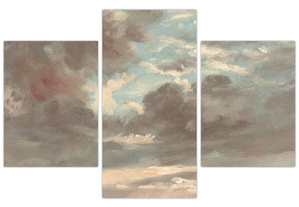 Kép - John Constable, Cloud Study Stormy Sunset, reprodukciók (90x60 cm)