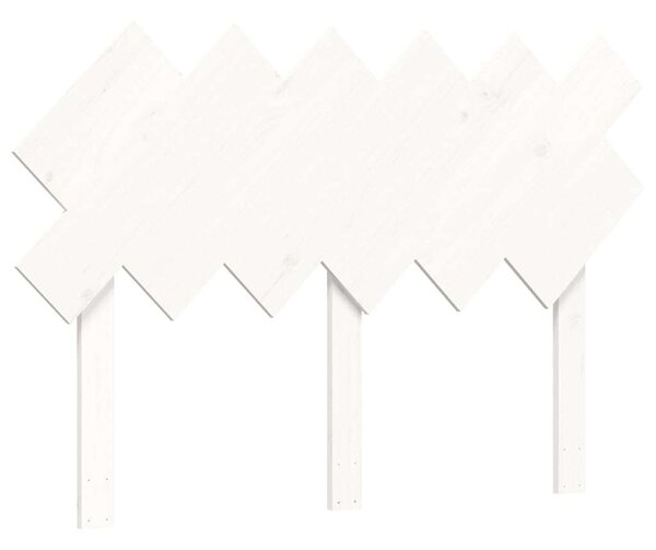 VidaXL Fehér Fenyőfa Ágykeret - 120x200 cm