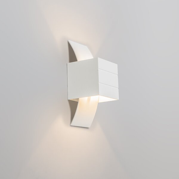 2 db modern fehér fali lámpa - Amy