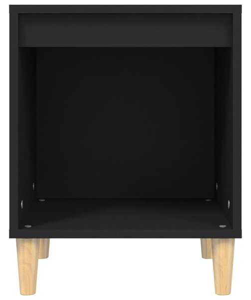 2 db fekete éjjeliszekrény 40 x 35 x 50 cm