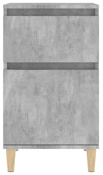 Betonszürke éjjeliszekrény 40 x 35 x 70 cm