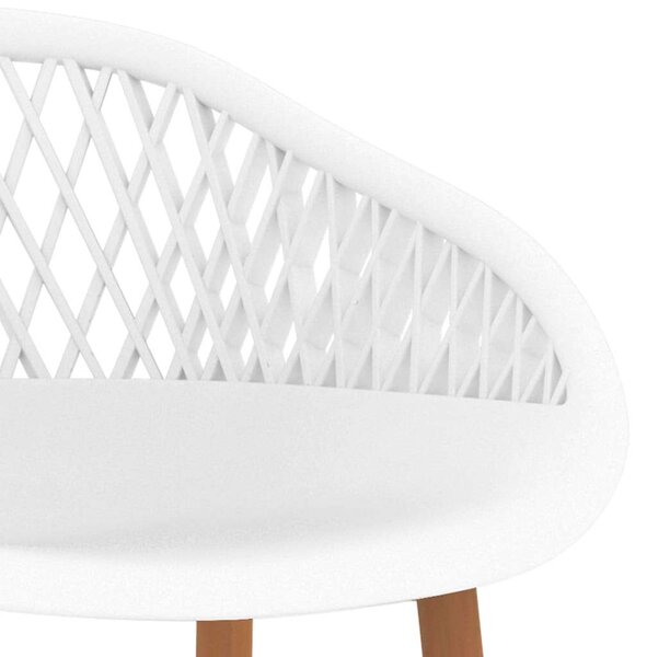 VidaXL 4 db Fehér Bárszék - Modern Kialakítás