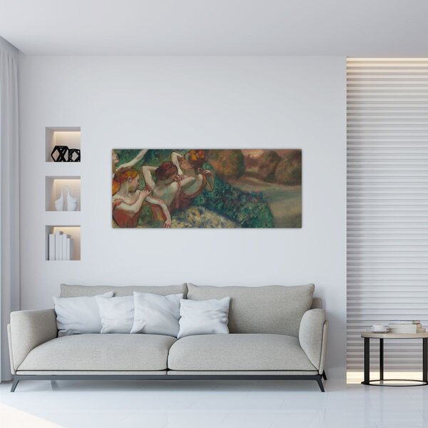Kép - Edgar Degas, Four Dancers, reprodukciók (120x50 cm)