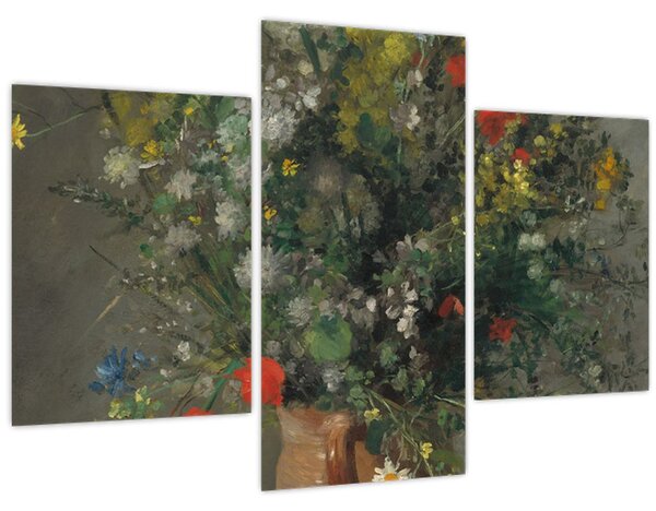 Kép - Auguste Renoir, Flowers in a Vase, reprodukciók (90x60 cm)