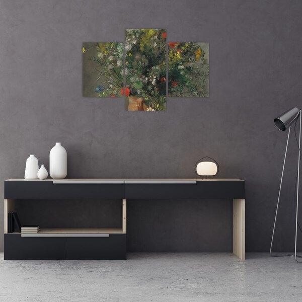 Kép - Auguste Renoir, Flowers in a Vase, reprodukciók (90x60 cm)