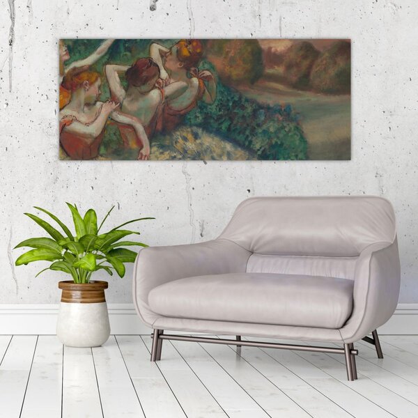 Kép - Edgar Degas, Four Dancers, reprodukciók (120x50 cm)