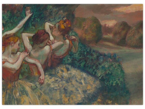 Kép - Edgar Degas, Four Dancers, reprodukciók (70x50 cm)