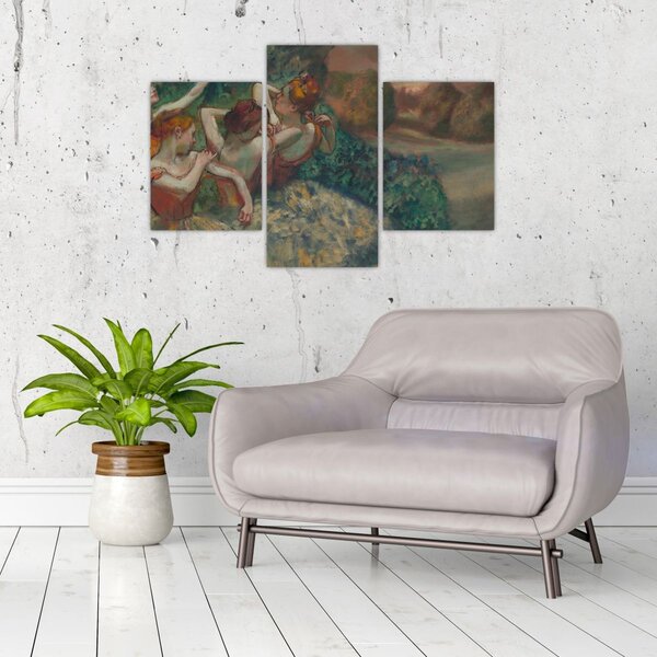 Kép - Edgar Degas, Four Dancers, reprodukciók (90x60 cm)