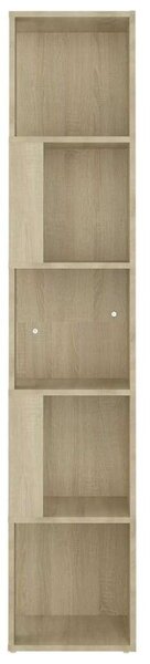 Sarok Polcrendszer - Sonoma Tölgy - 5 Rekeszes - 164,5 cm