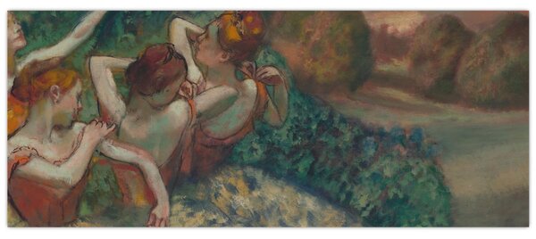 Kép - Edgar Degas, Four Dancers, reprodukciók (120x50 cm)