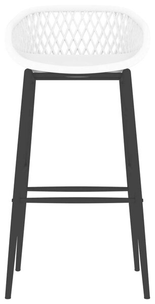 VidaXL Fehér Bárszett - 5 részes - 120x60cm