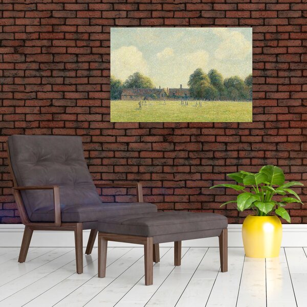 Kép - Camille Pissarro, Hampton Court Green, reprodukciók (90x60 cm)