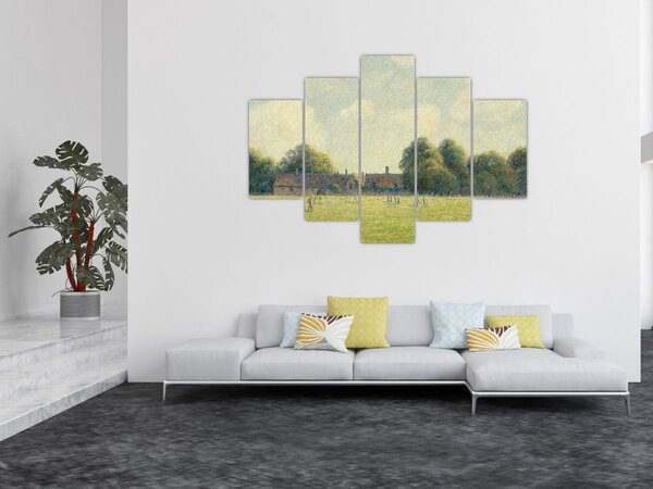 Kép - Camille Pissarro, Hampton Court Green, reprodukciók (150x105 cm)