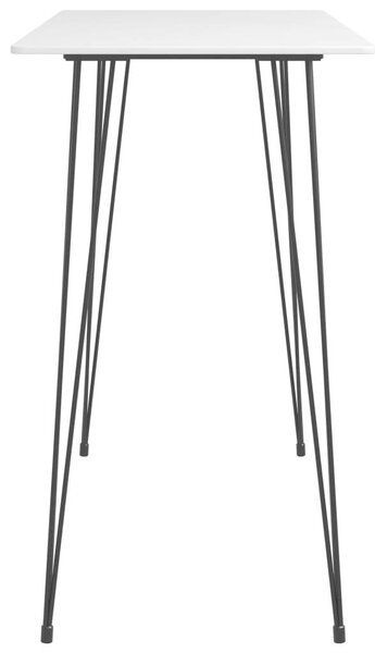 Modern Bárasztal - Fehér MDF - 120x60x105 cm