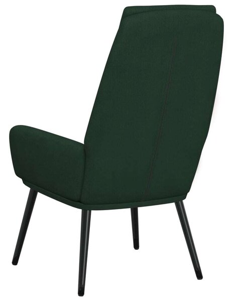 VidaXL Pihenőfotel - Sötétzöld - 70x77x98 cm
