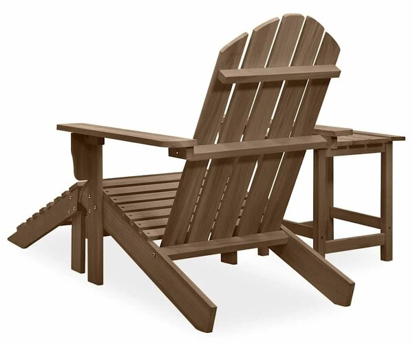 Adirondack Kerti Szék - Tömör Fenyőfa - Barna