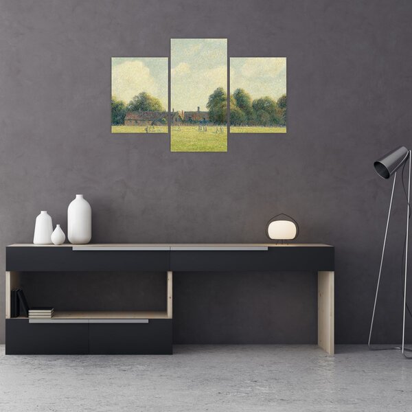 Kép - Camille Pissarro, Hampton Court Green, reprodukciók (90x60 cm)