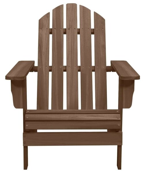 Adirondack Kerti Szék - Tömör Fenyőfa - Barna
