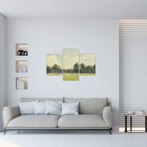 Kép - Camille Pissarro, Hampton Court Green, reprodukciók (90x60 cm)