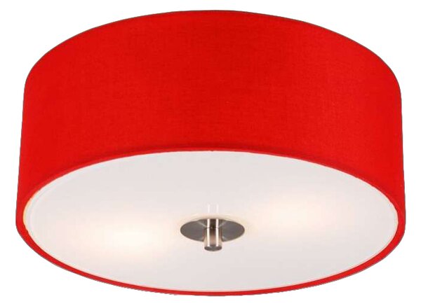 Modern mennyezeti lámpa piros 30 cm - Dob