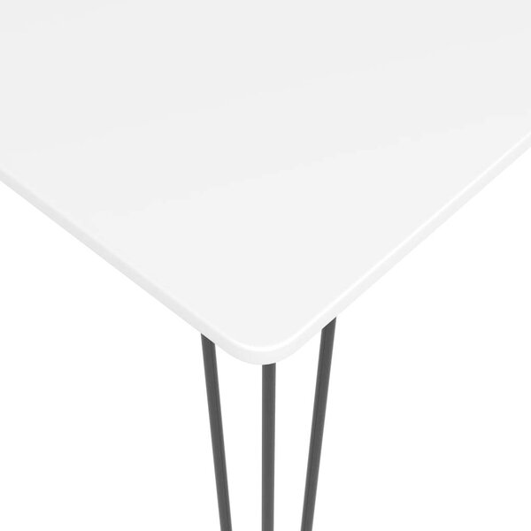 Modern Bárasztal - Fehér MDF - 120x60x105 cm