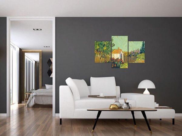 Kép - Imitator of Vincent van Gogh, Landscape, reprodukciók (90x60 cm)