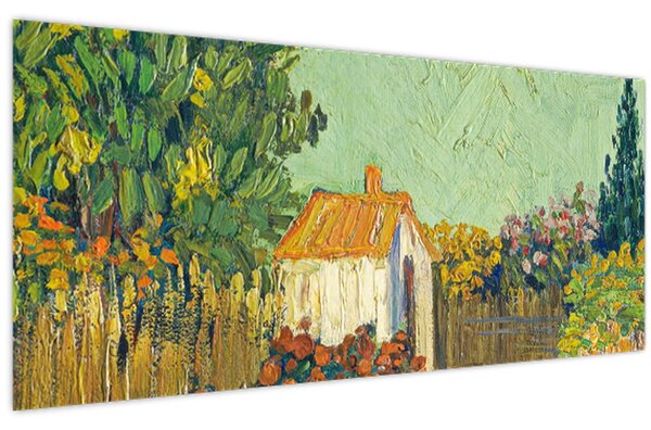 Kép - Imitator of Vincent van Gogh, Landscape, reprodukciók (120x50 cm)