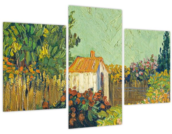 Kép - Imitator of Vincent van Gogh, Landscape, reprodukciók (90x60 cm)
