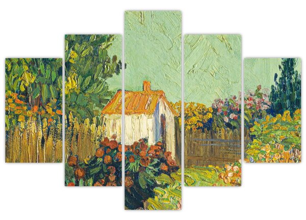 Kép - Imitator of Vincent van Gogh, Landscape, reprodukciók (150x105 cm)