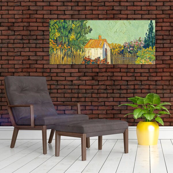 Kép - Imitator of Vincent van Gogh, Landscape, reprodukciók (120x50 cm)