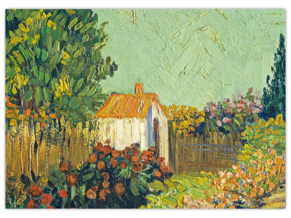 Kép - Imitator of Vincent van Gogh, Landscape, reprodukciók (70x50 cm)