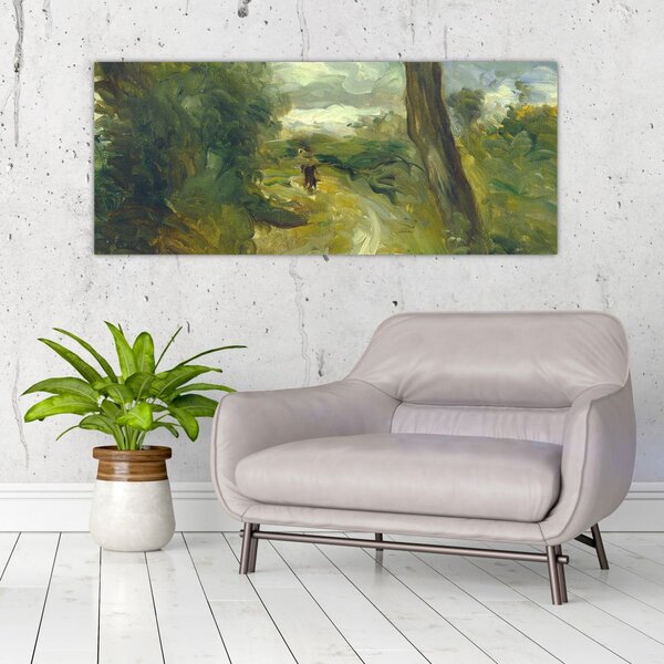 Kép - Auguste Renoir, Landscape between Storms, reprodukciók (120x50 cm)