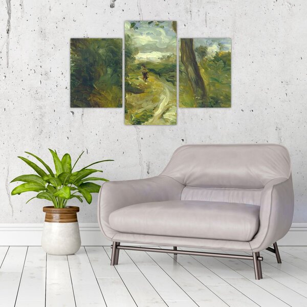 Kép - Auguste Renoir, Landscape between Storms, reprodukciók (90x60 cm)