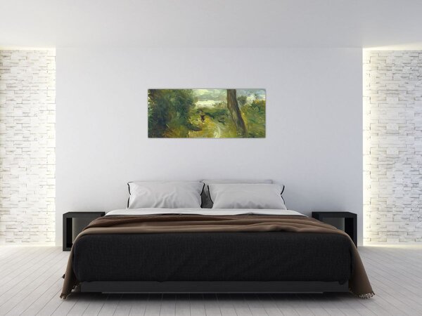Kép - Auguste Renoir, Landscape between Storms, reprodukciók (120x50 cm)