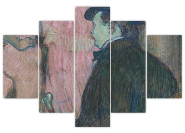 Kép - Henri de Toulouse-Lautrec, Maxime Dethomas, reprodukciók (150x105 cm)