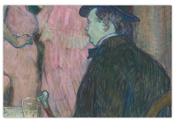 Kép - Henri de Toulouse-Lautrec, Maxime Dethomas, reprodukciók (90x60 cm)