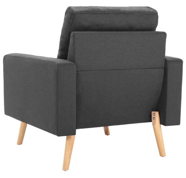 VidaXL Sötétszürke Szövet Karosszék - Modern Design