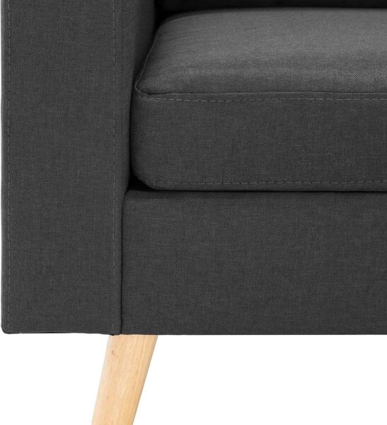 VidaXL Sötétszürke Szövet Karosszék - Modern Design