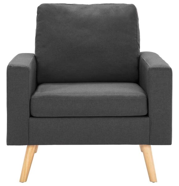 VidaXL Sötétszürke Szövet Karosszék - Modern Design
