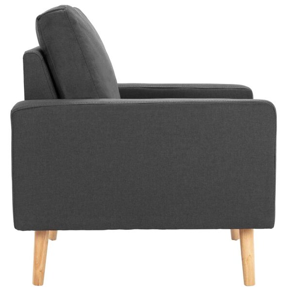 VidaXL Sötétszürke Szövet Karosszék - Modern Design