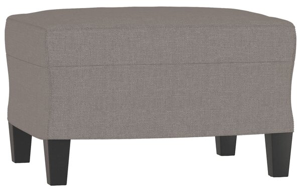 VidaXL tópszínű szövet kanapéfotel lábtartóval 60 cm
