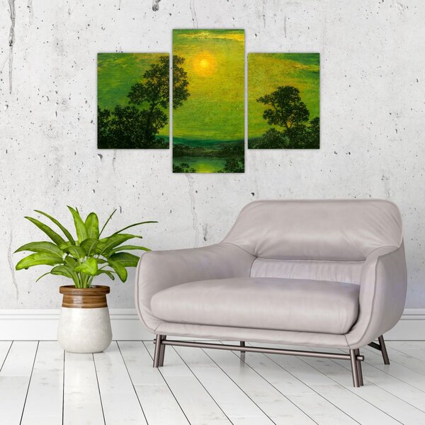 Kép - Imitator of Ralph Albert Blakelock, Moonlight, reprodukciók (90x60 cm)