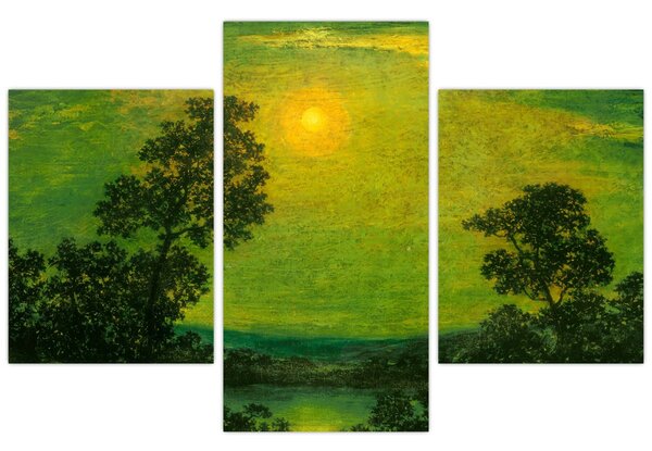 Kép - Imitator of Ralph Albert Blakelock, Moonlight, reprodukciók (90x60 cm)
