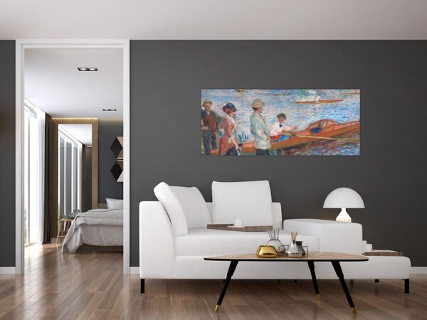 Kép - Auguste Renoir, Oarsmen at Chatou, reprodukciók (120x50 cm)