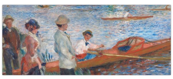Kép - Auguste Renoir, Oarsmen at Chatou, reprodukciók (120x50 cm)