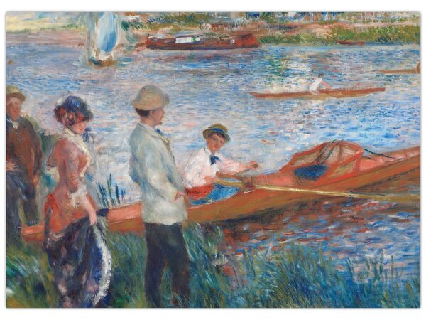 Kép - Auguste Renoir, Oarsmen at Chatou, reprodukciók (70x50 cm)