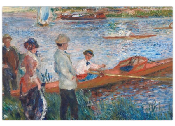 Kép - Auguste Renoir, Oarsmen at Chatou, reprodukciók (90x60 cm)