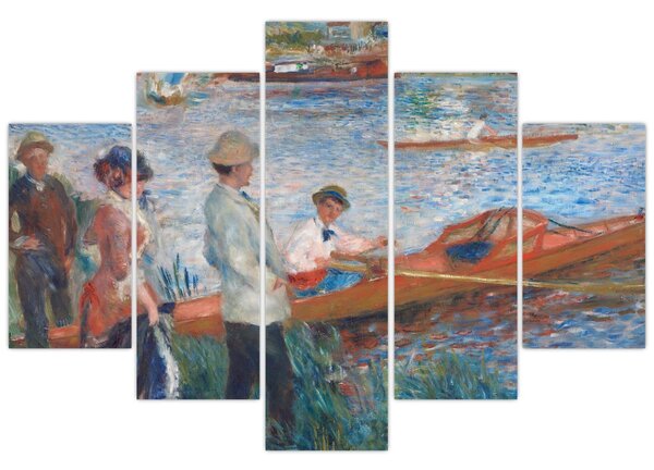 Kép - Auguste Renoir, Oarsmen at Chatou, reprodukciók (150x105 cm)