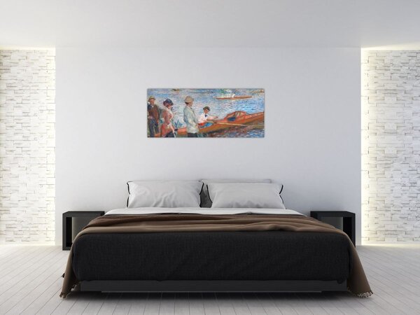 Kép - Auguste Renoir, Oarsmen at Chatou, reprodukciók (120x50 cm)